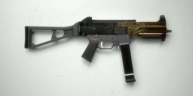 严阵以待ump45涂装mod