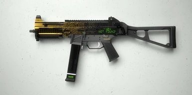 严阵以待ump45涂装mod